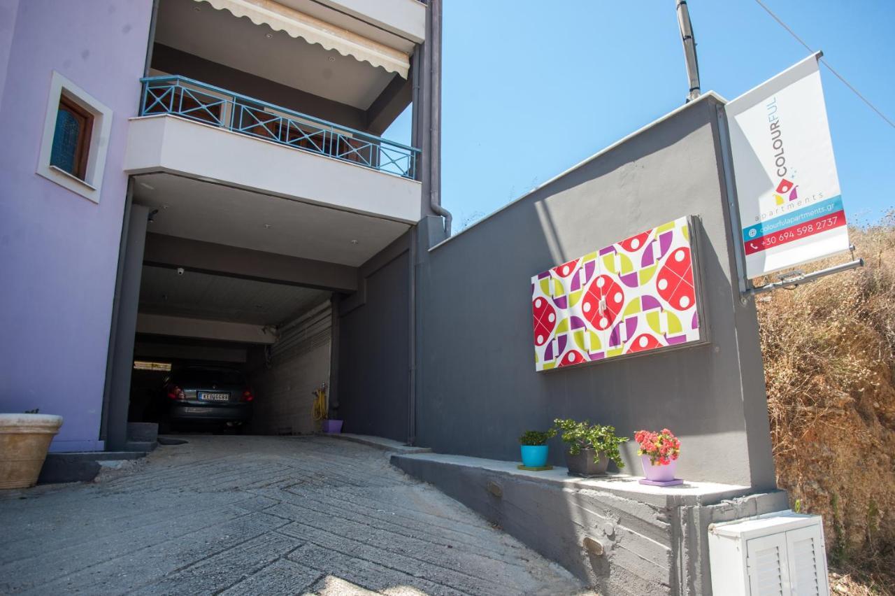 Colourful Apartments อาร์กอสโตลี ภายนอก รูปภาพ